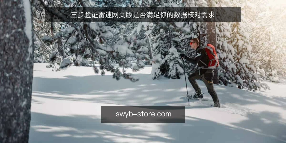 三步验证雷速网页版是否满足你的数据核对需求 — 第一步：明确你的核对需求边界 配图